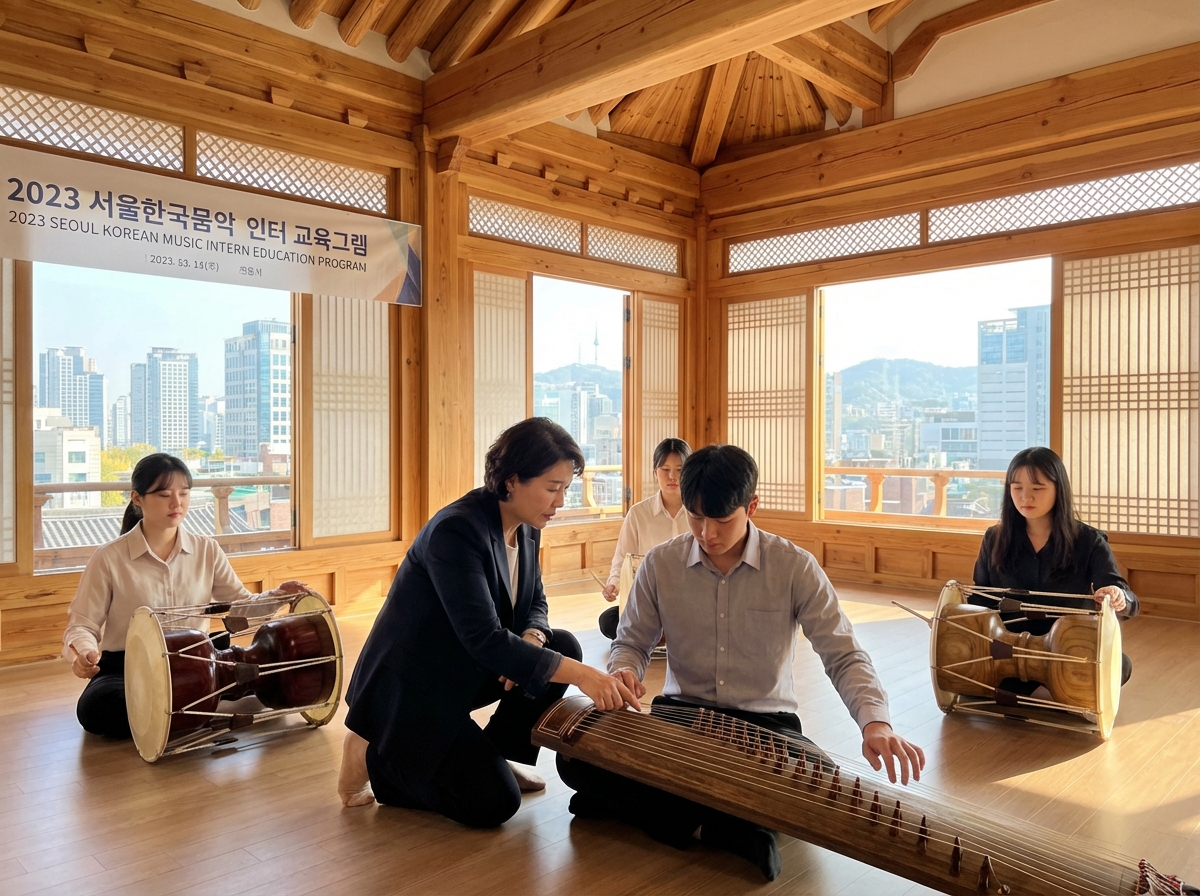 서울시 국악인턴 교육